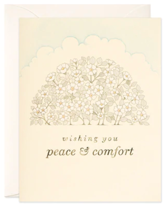 Wishing You Peace And Comfort Card